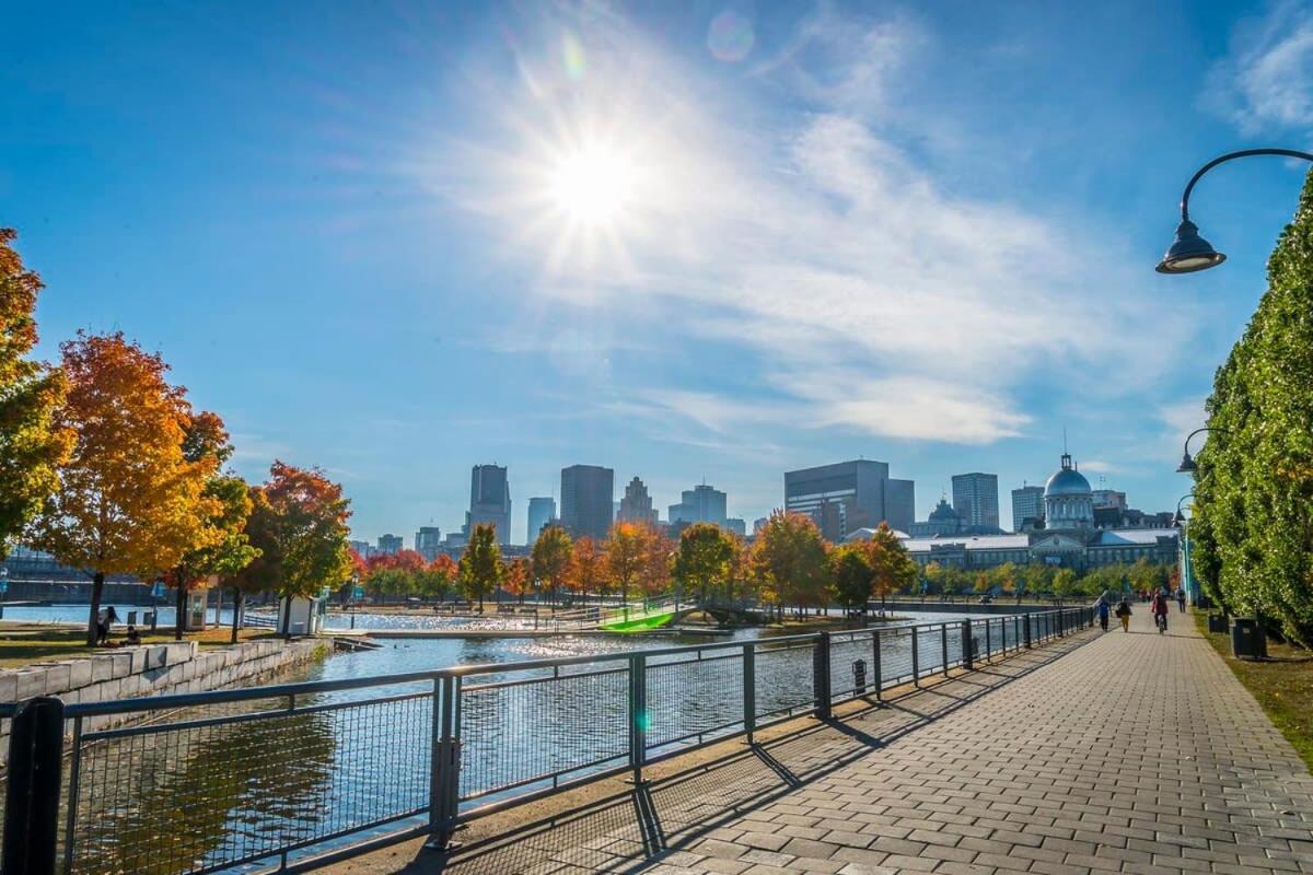 M11 Stylish & Modern 3Br Downtown Mtl Appartement Montréal Buitenkant foto